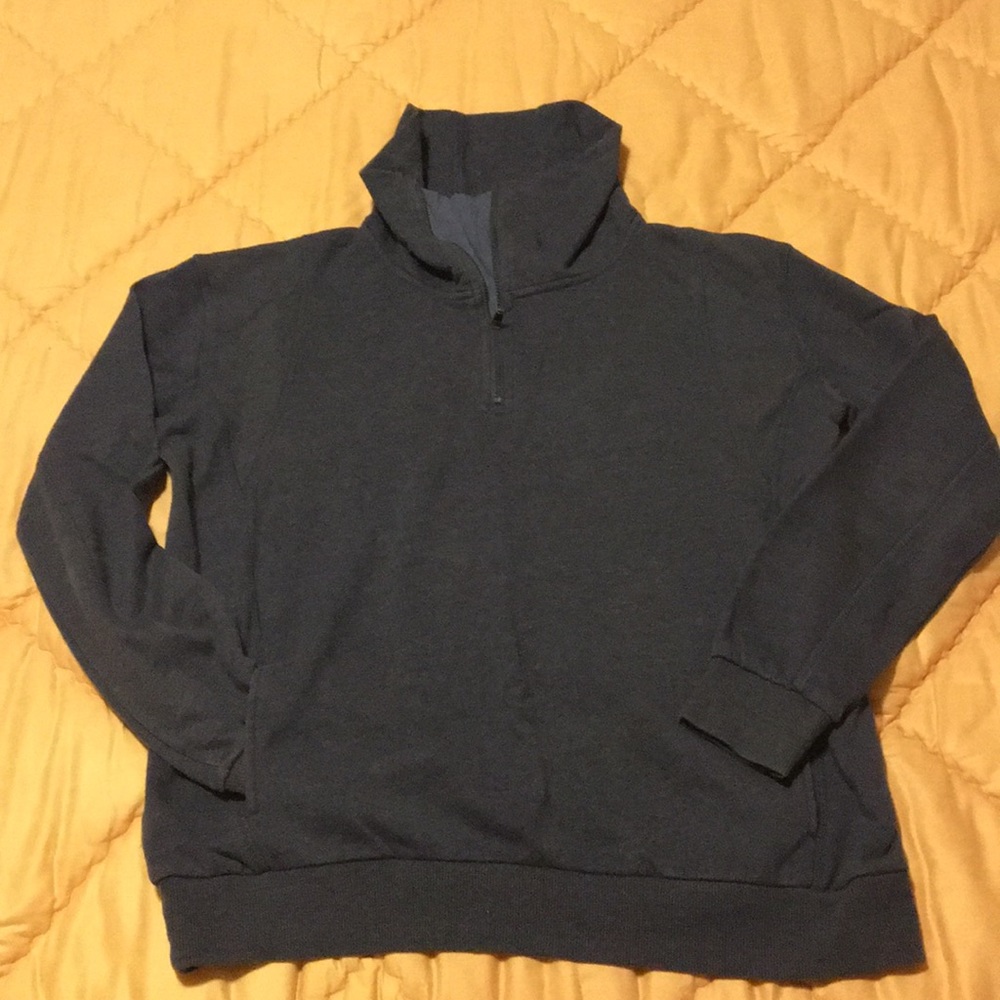 Navy Fabletics Quarter Zip
